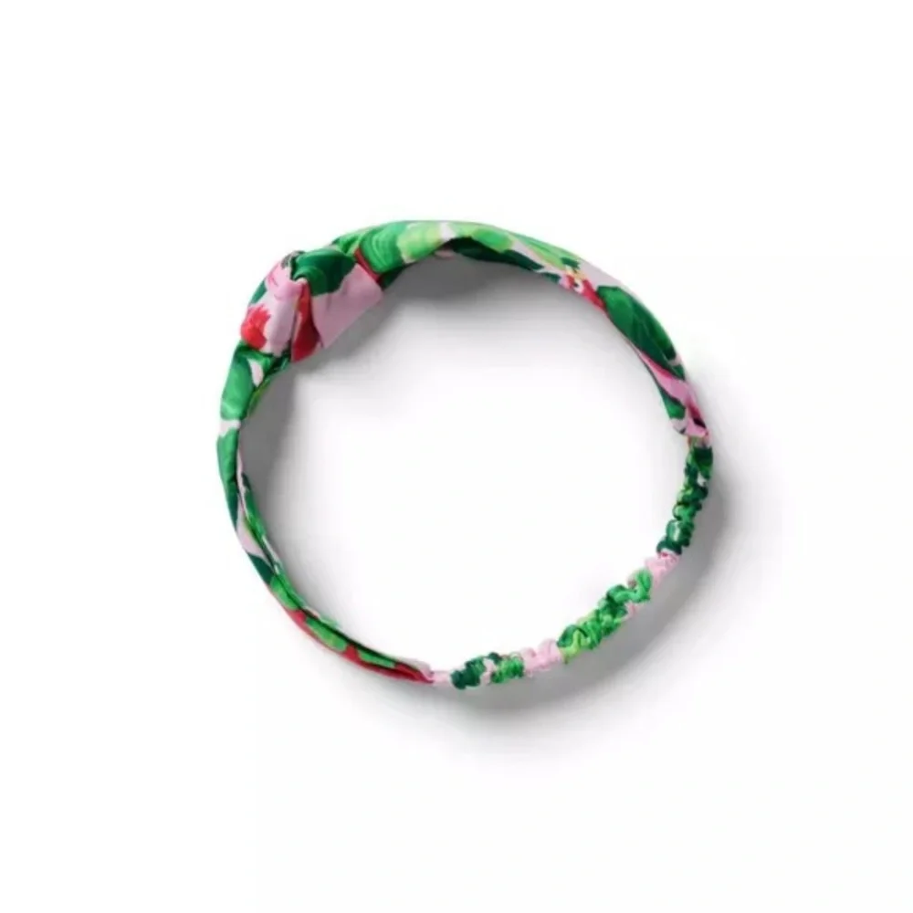 JANIE and Jack BABY TROPICAL FLAMINGO KNOT SOFT HEADBAND